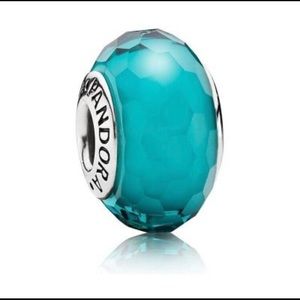 Pandora Fascinating Teal Murano Glass Charm